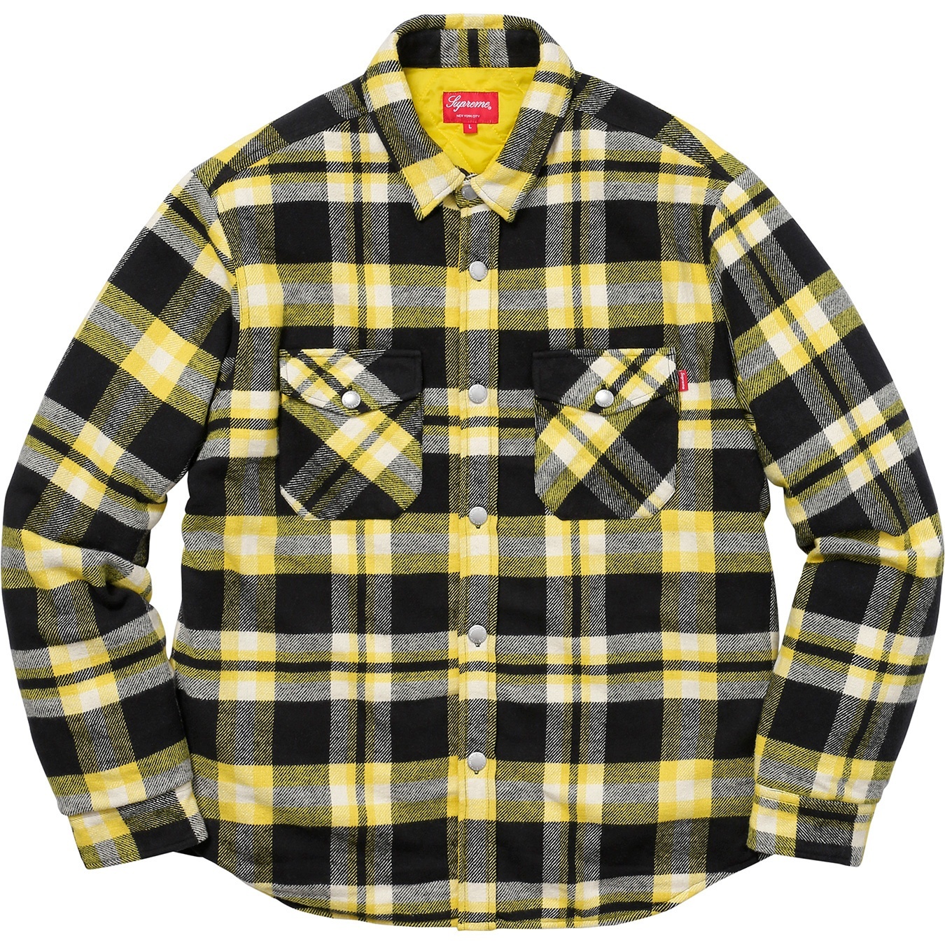 Quilted Arc Logo Flannel Shirt view 19